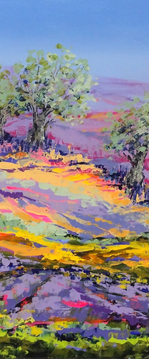 Purple valley by IneLouise Mourick
