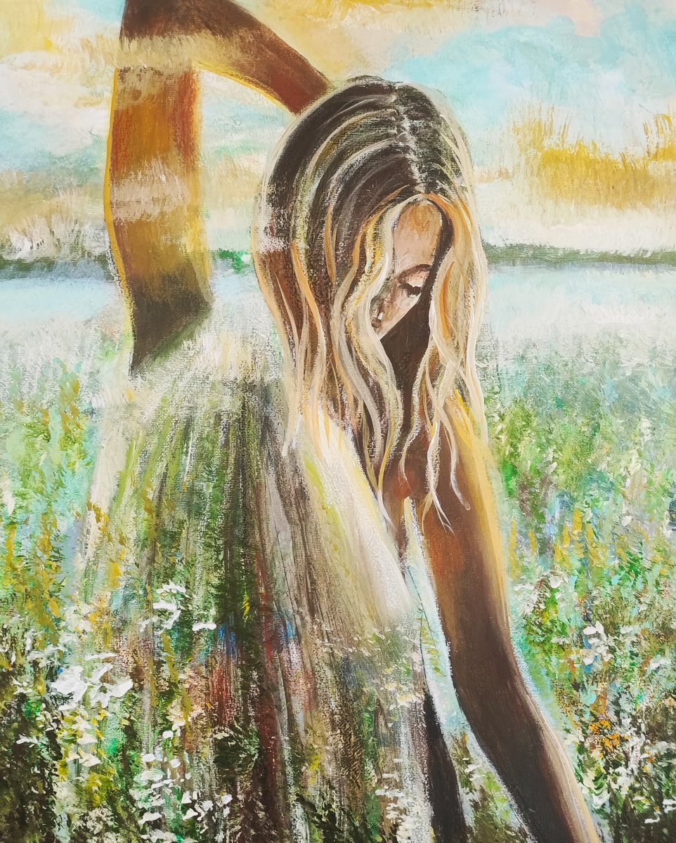 Morning Dawn Girl by Tatajana Obuhova