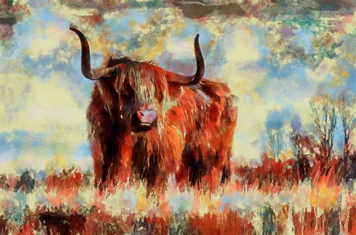 Highland Cow by Alistair Wells