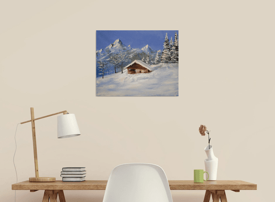 Heritage Series: Alpine Glow — Winter Peak