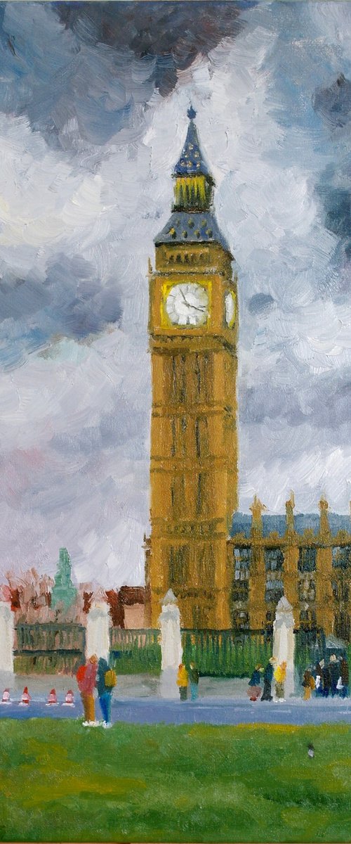 London, Spring, Big Ben by Juri Semjonov