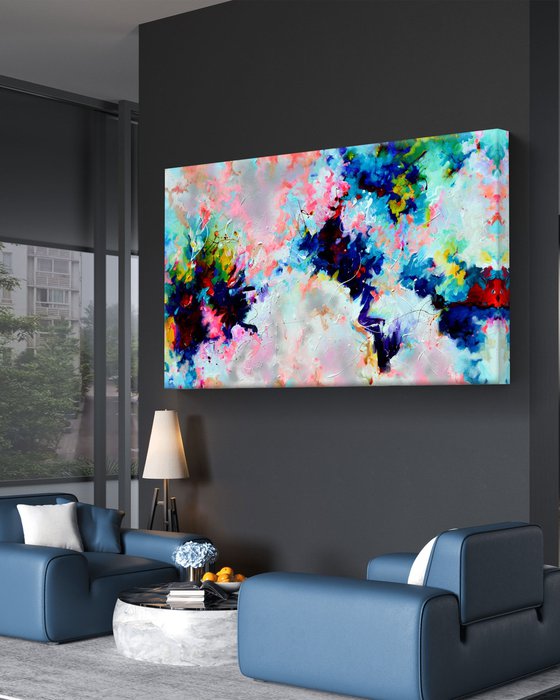 Abstract Dreamscape Flowering Woodland