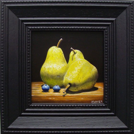 Three small pears