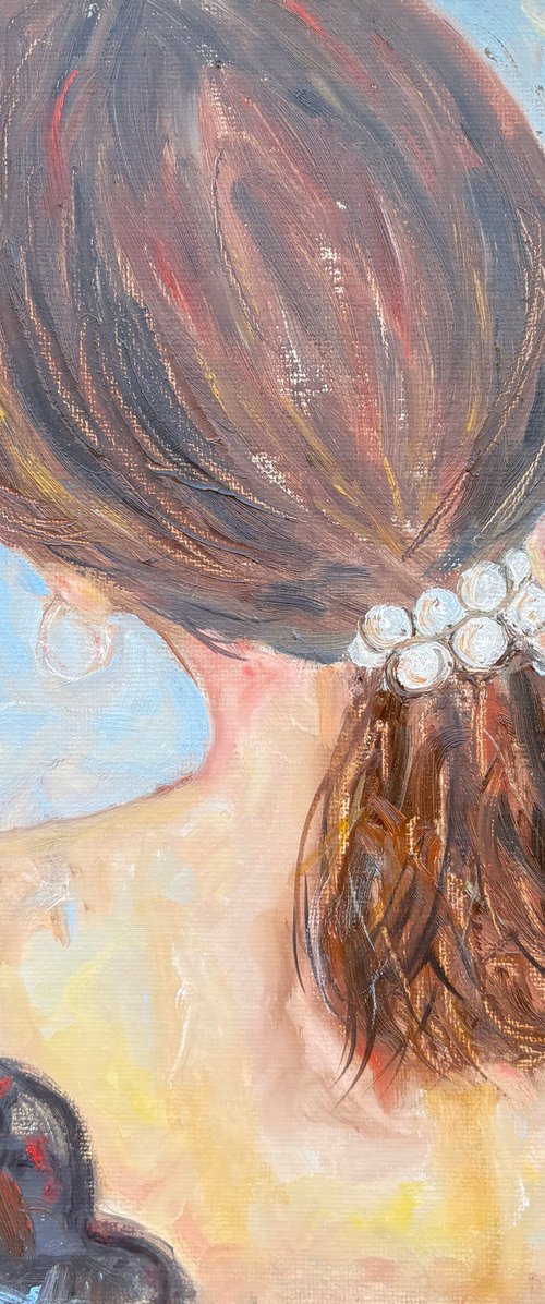 Back Portrait in Soft Light by Katia Ricci