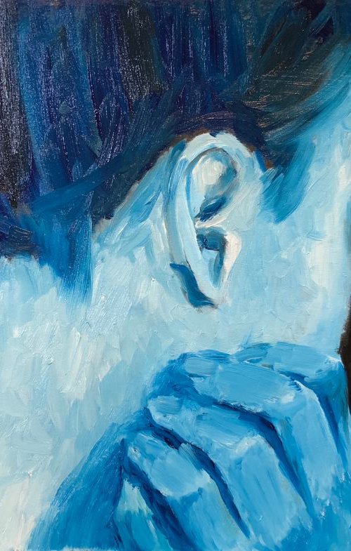 Girl In Blue by Ryan  Louder