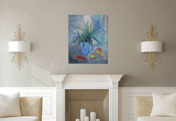 Aloe Vera and Three Lemons