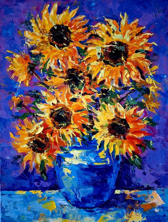 Warmth in the Azure Vase