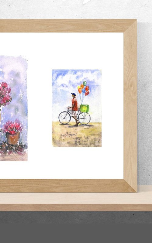 Set of 2 Stories of two Indian vendors by Asha Shenoy