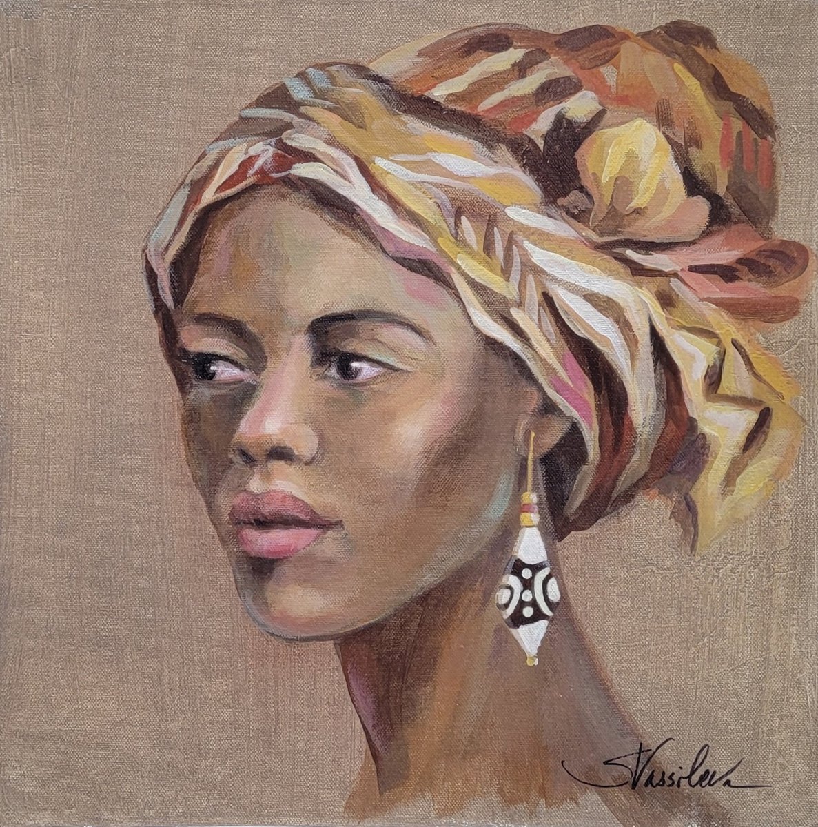 African Beauty II by Silvia Vassileva