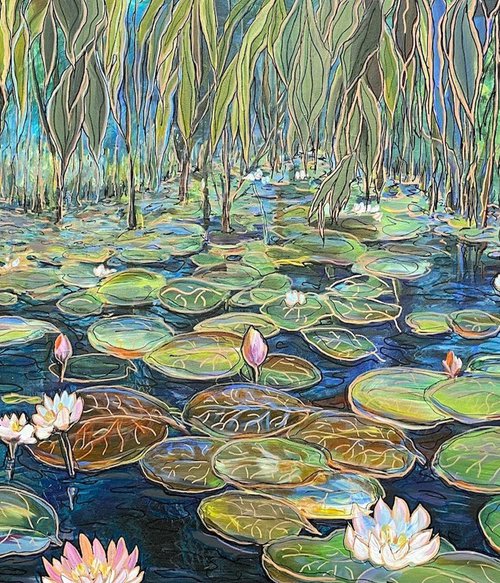 Summer Lake by Olga Rokhmanyuk | ROArtUS