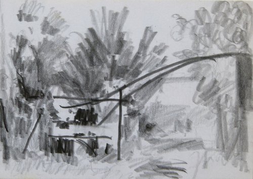 THE WATER WELL, 10x15 cm by Frederic Belaubre