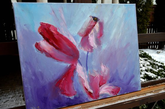 Pink flowers