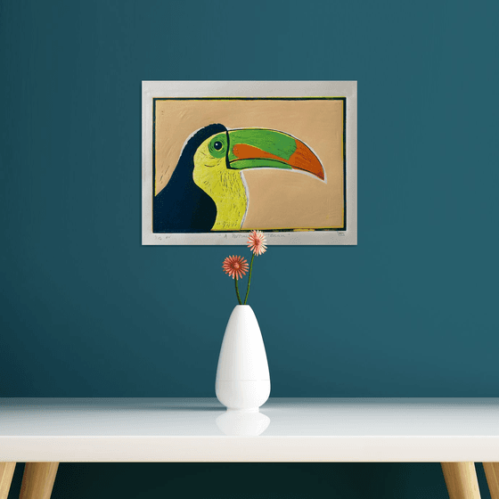A Portrait of a Toucan