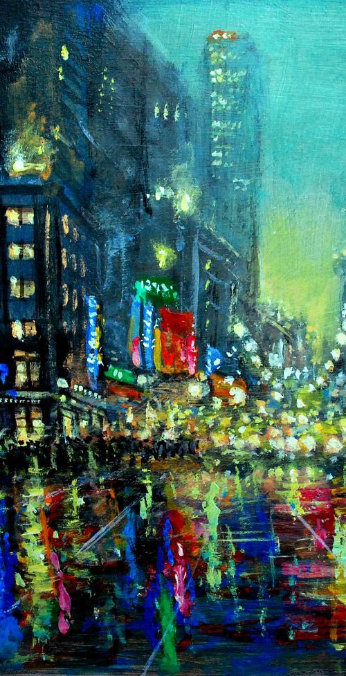New York in night20 by Vishalandra Dakur