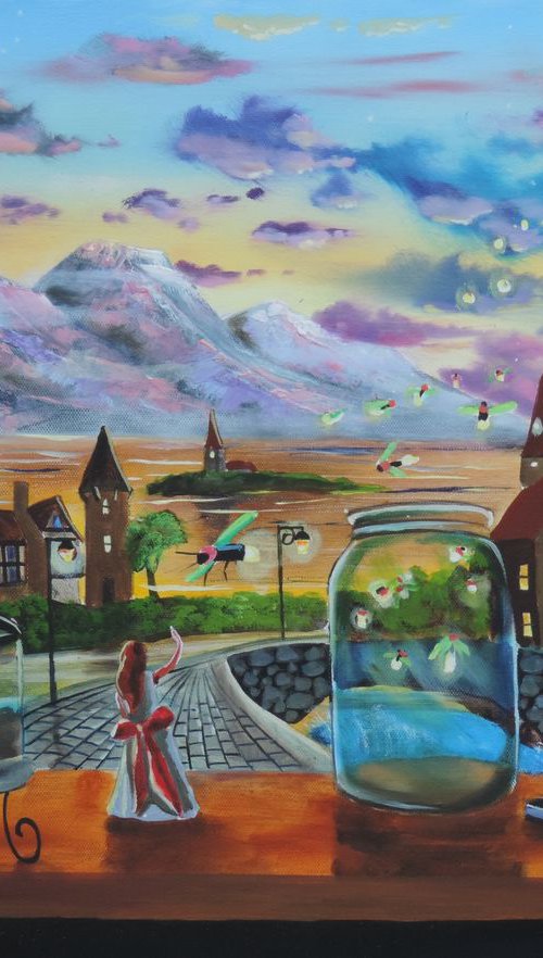 Open window Thumbelina by Gordon Bruce