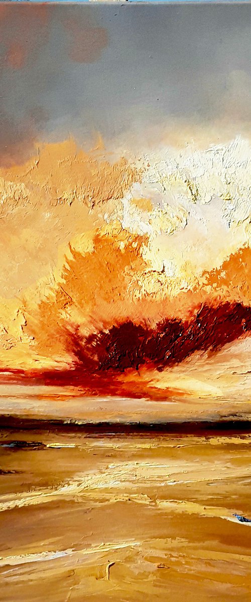 Meeting with the Ocean by Olena Topliss