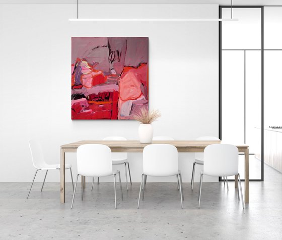 The red studio (homage to Henri Matisse)