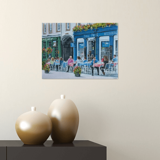 Street scene, Grassmarket Edinburgh