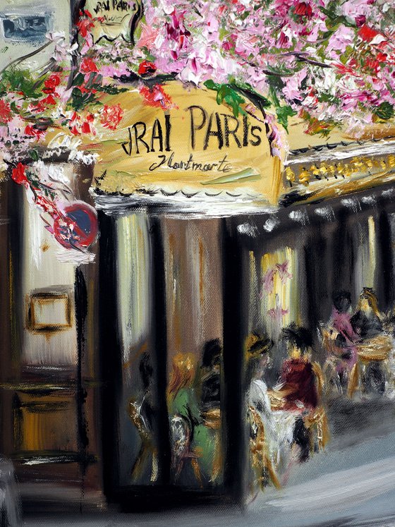 Le Vrai Paris Cafe, Montmarte