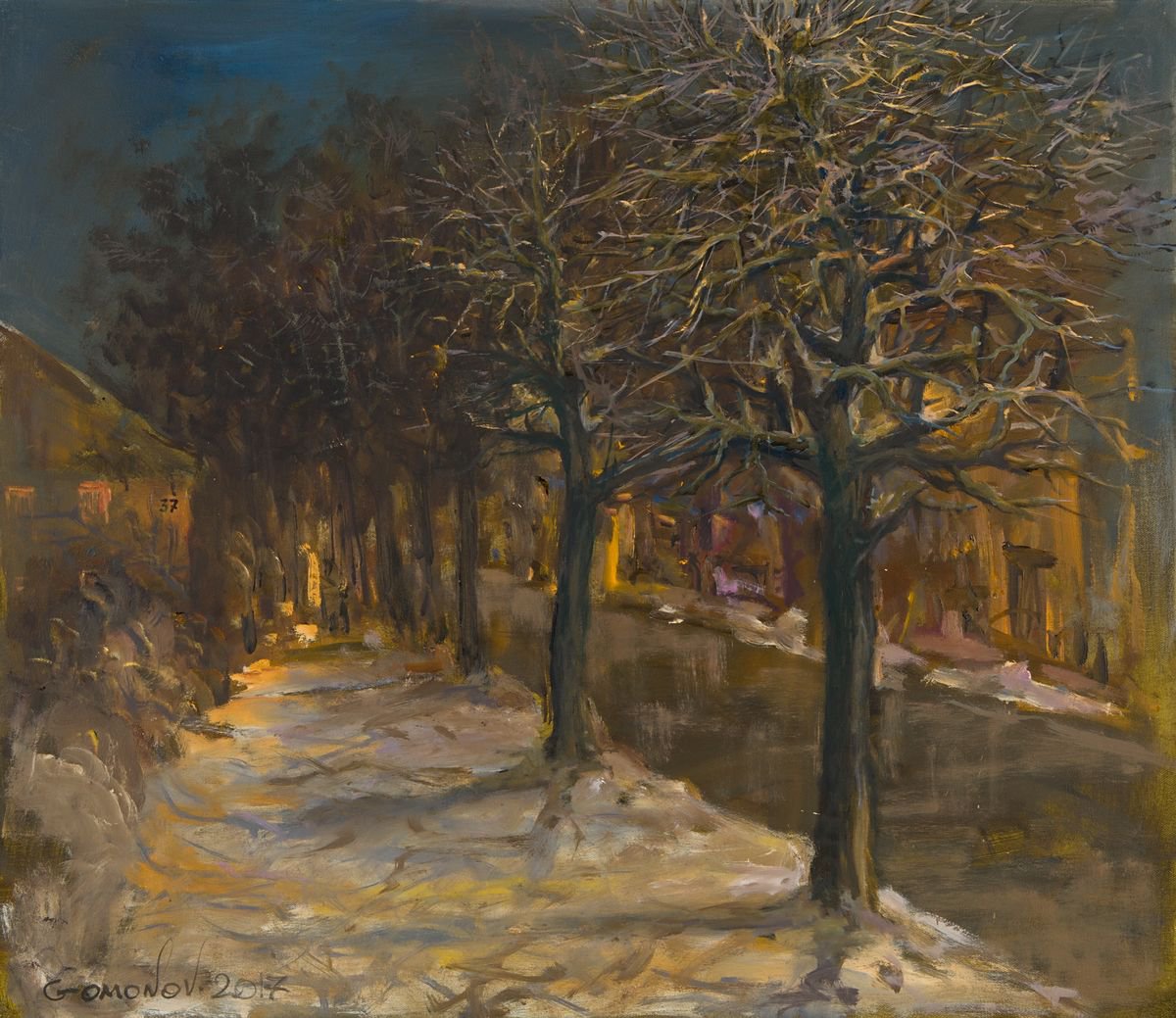 Kiseleva str. 37 by Leanid Homanav