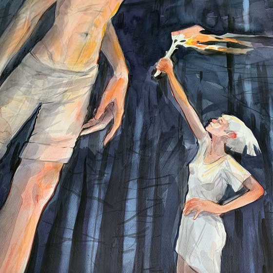 We Waited Until You Came 120x105cm