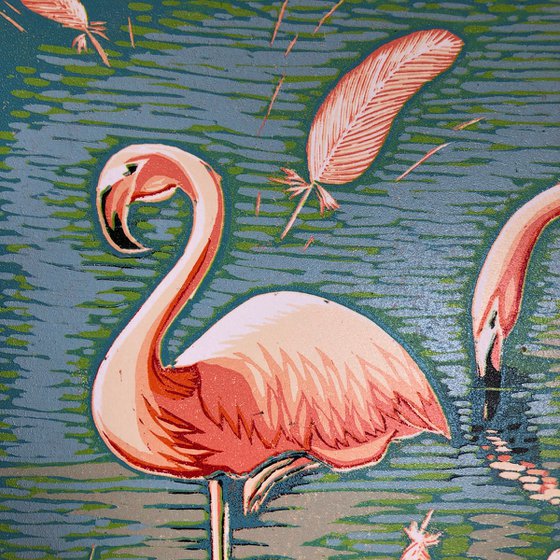 Flamingo Trio