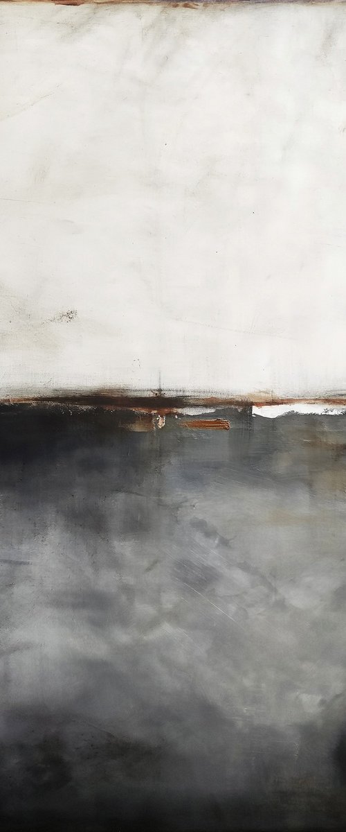 Copper and graphite X by Maja Gajewska