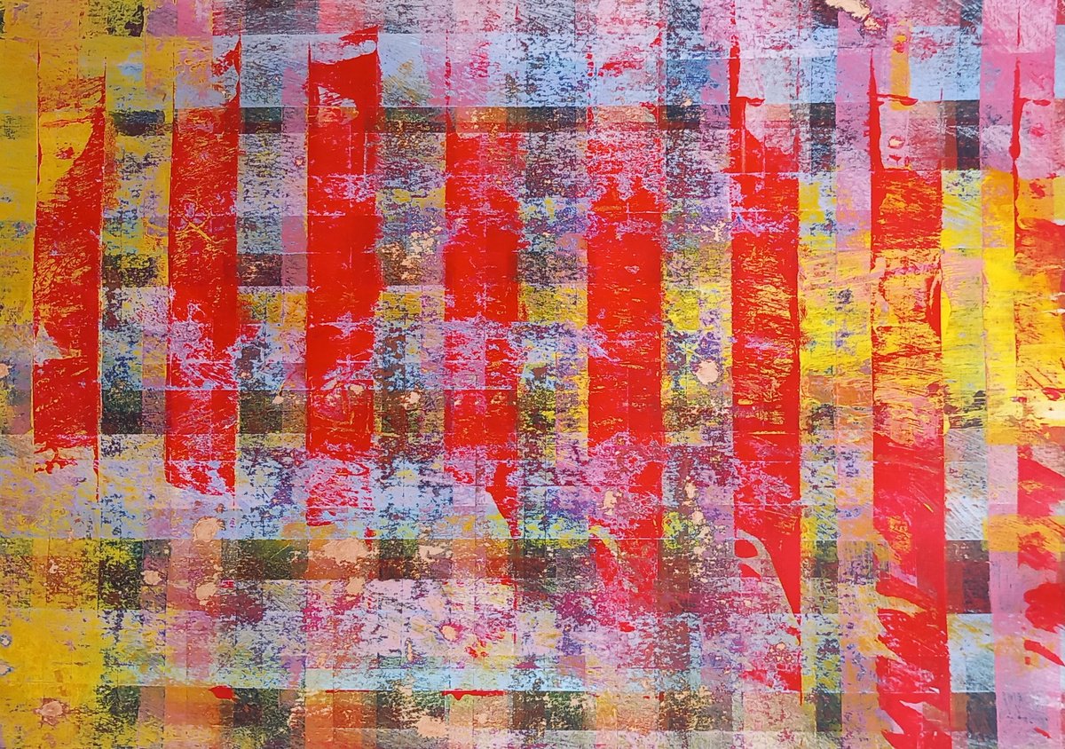 Organic Landscape Acrylic Painting By Adam Grose Ma Pgce, 16 X 11, Cothelstone Hill, Original Artwork