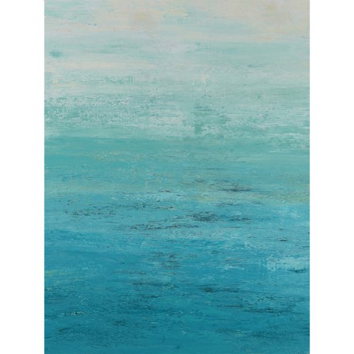 Shoreline - Abstract Seascape by Suzanne Vaughan
