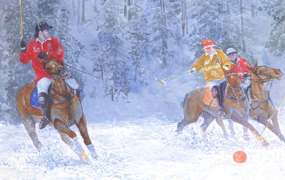 Polo game St. Moritz