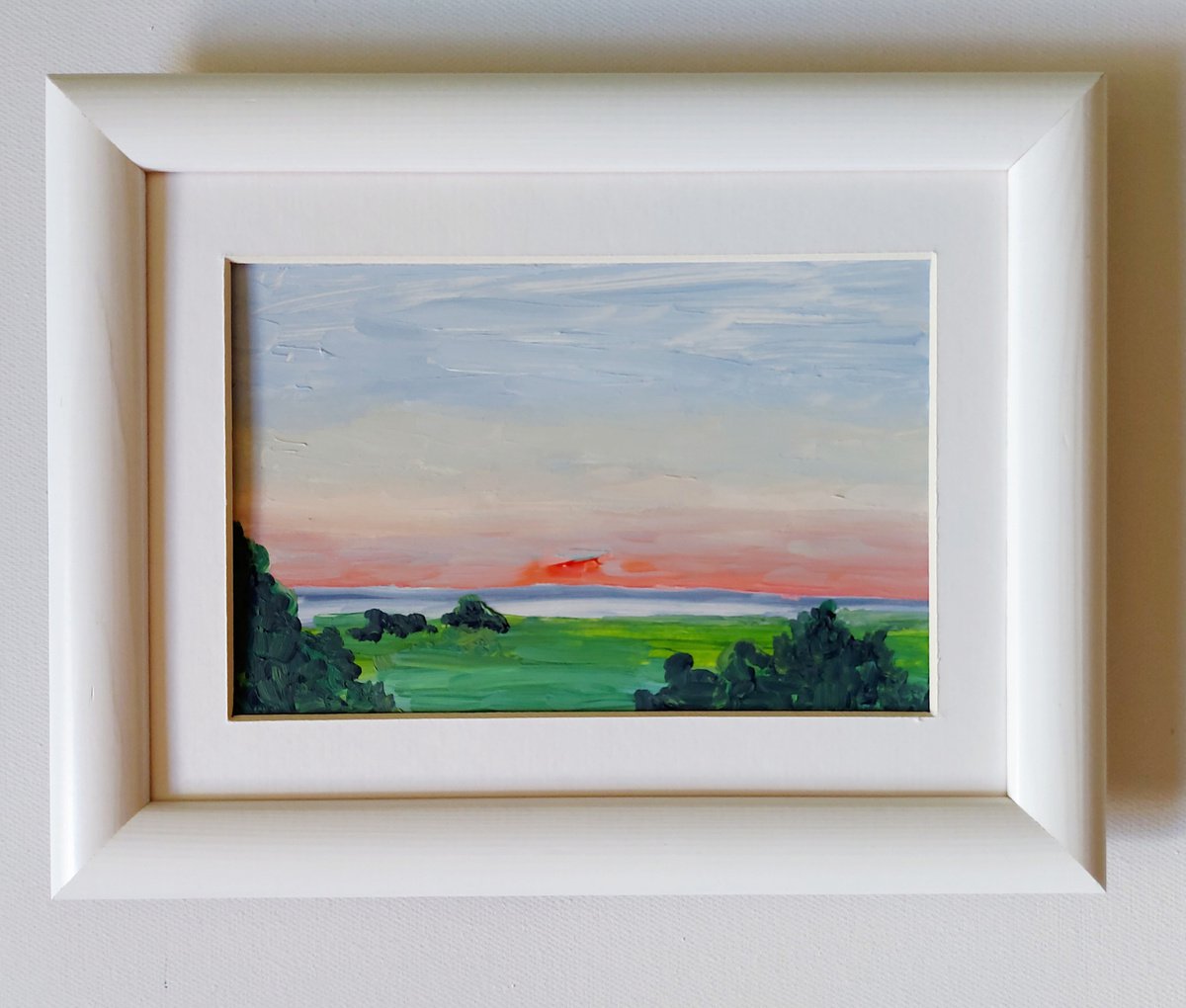 Sunset. Etude No. 12 by Tatiana Popova