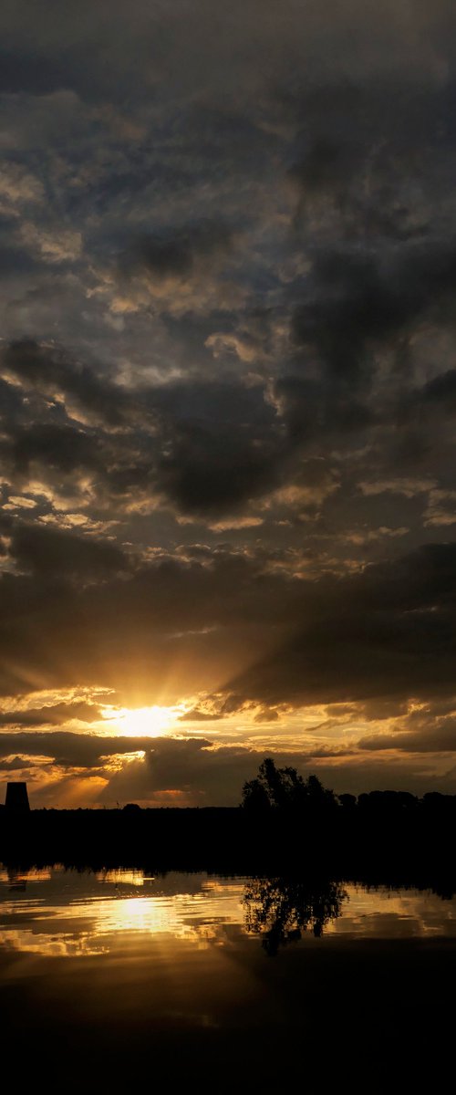 Sunset Mill by Martin  Fry