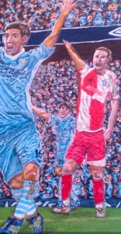 Sergio Aguero by Robbie Potter