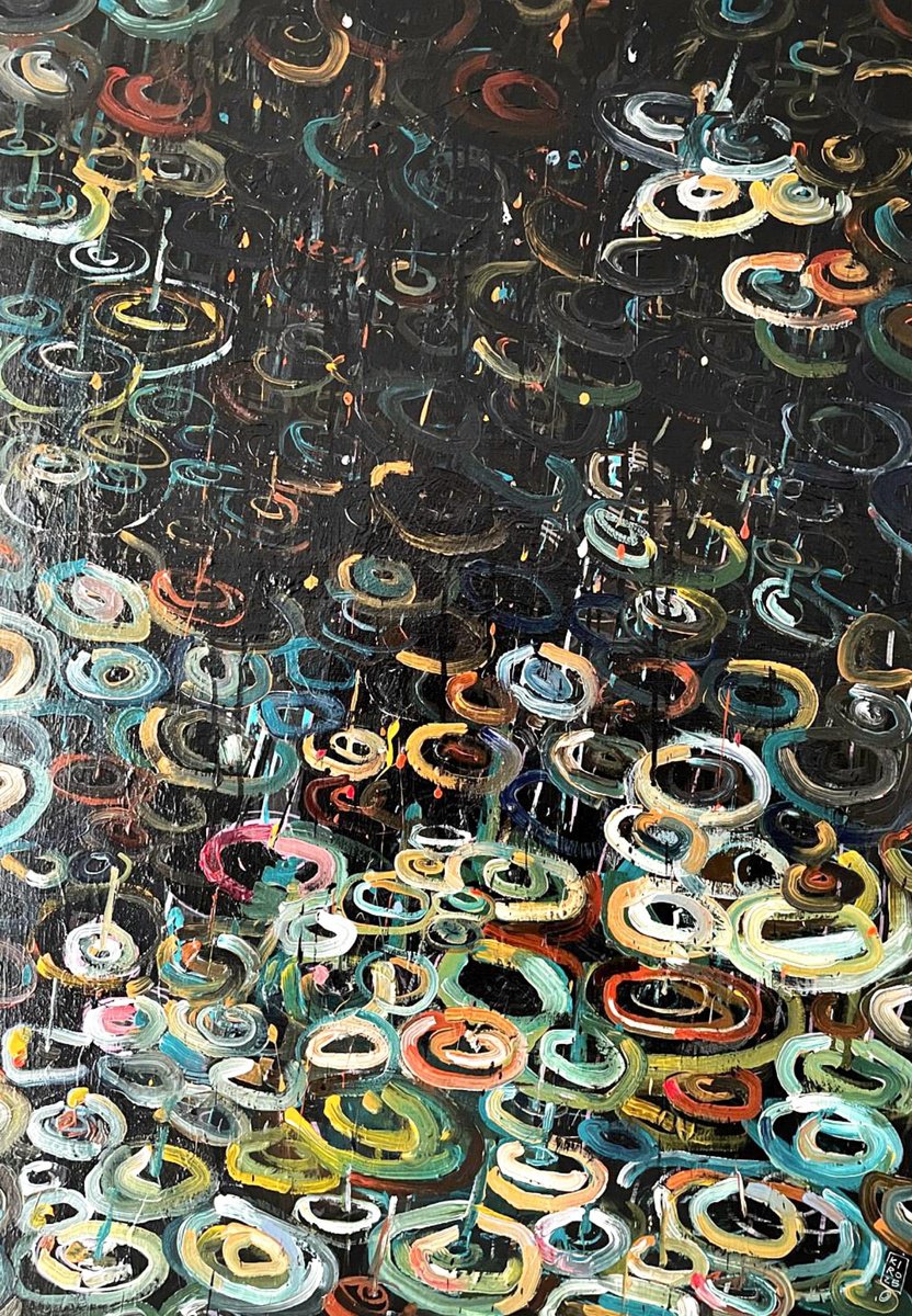  La Pluie, N.1 By Kiro, 28 X 39, Artwork For Sale On Artfinder