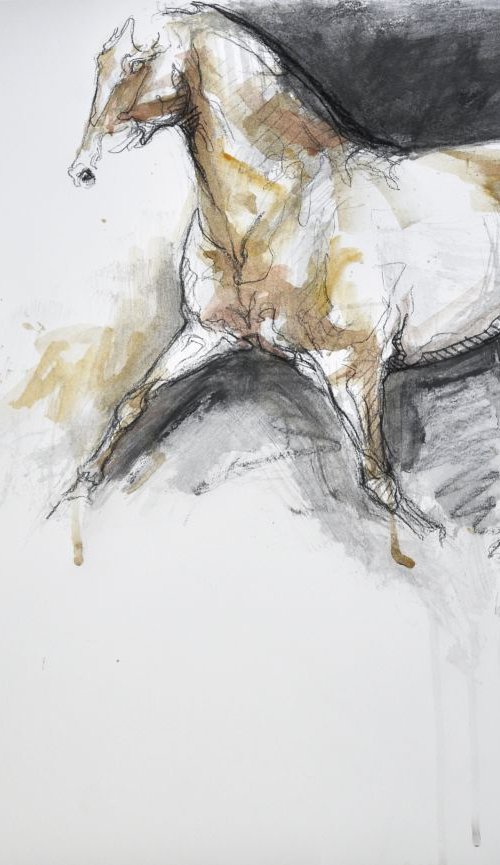 Equine Nude 32t by Benedicte Gele