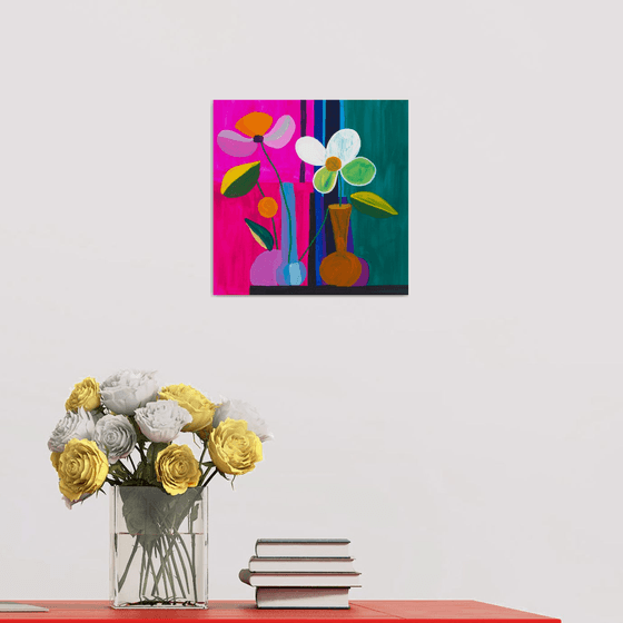 Still Life Flowers in Vase