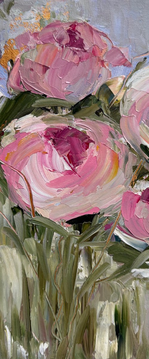 Morning peonies by Anna Lyashenko