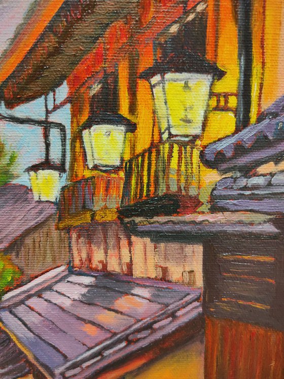 When the shadows are still warm (Kyoto)