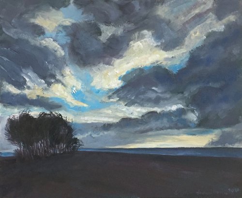 'Covid Clouds of Fear, Fife' by Stephen Howard Harrison