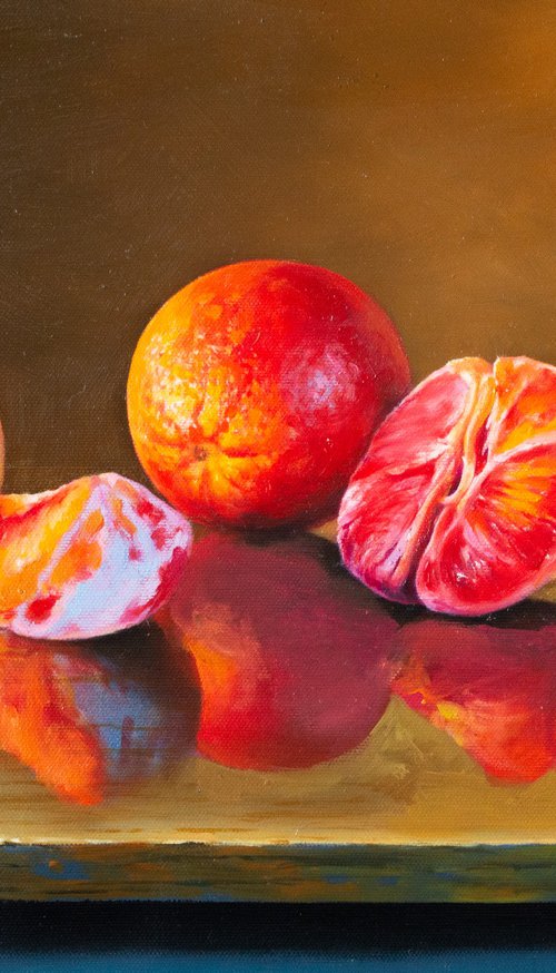 Still Life. Sicilian Orange by Kolodyazhniy Sergey