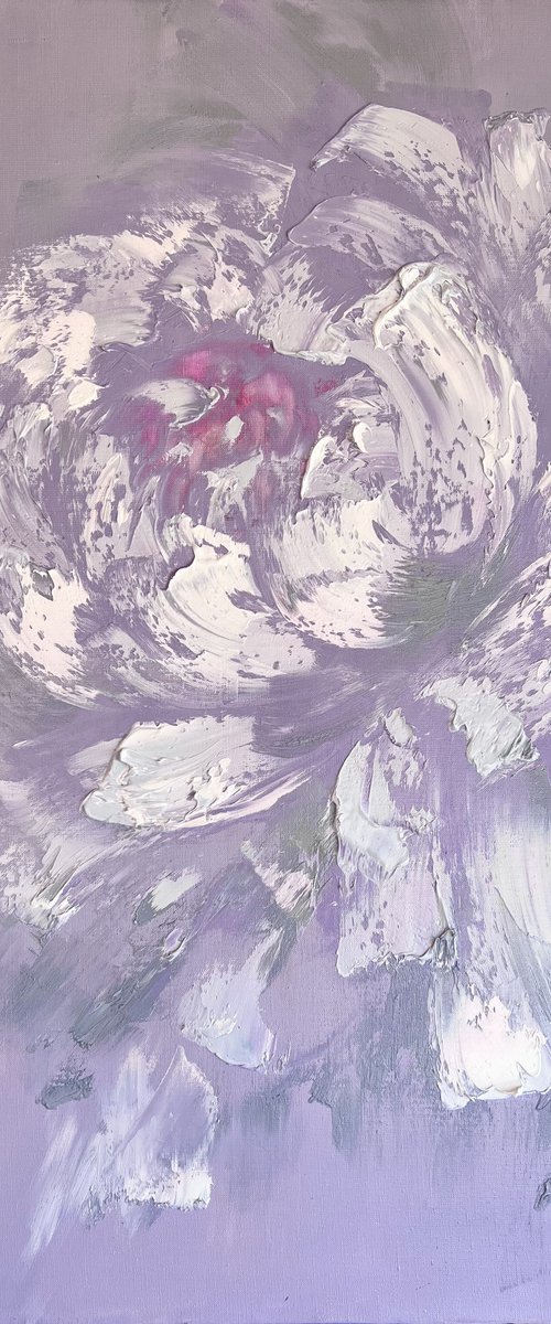 VANILLA FLOWER - Peonies art. Abstract flower. 3D flower. by Marina Skromova