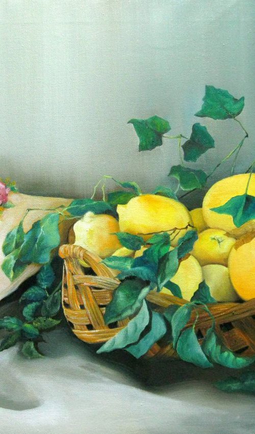 Cheerful lemons by Anna Rita Angiolelli