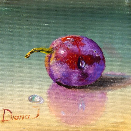 Plums - Diptych