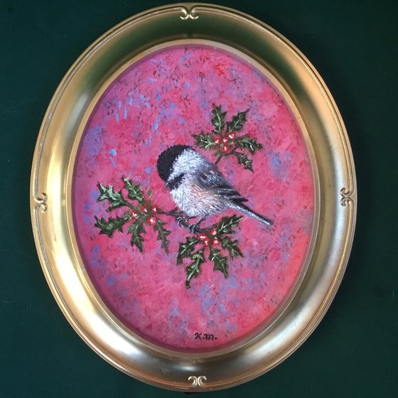 Chickadee # 52 by K. McDermott (SOLD)