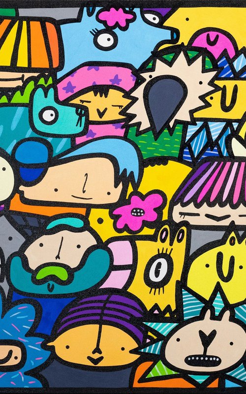 Friendly Faces by Kev Munday