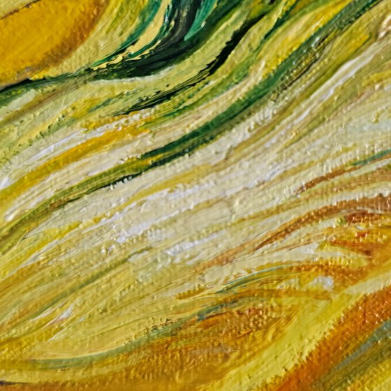Yellow within Blue
