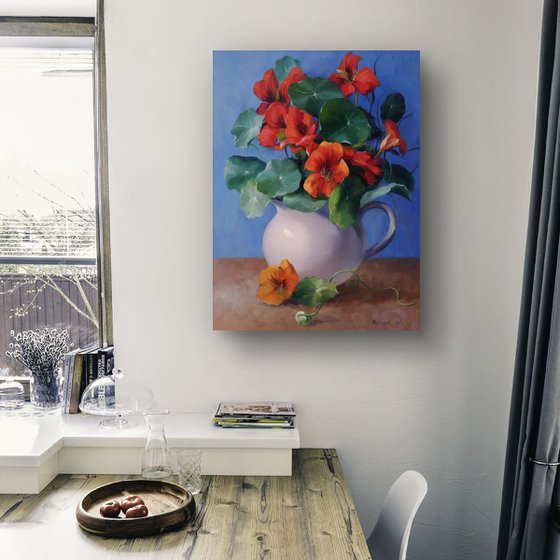 "Freshness in a vase"