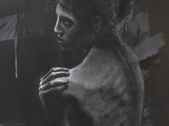 Soft Pastel Figure Study