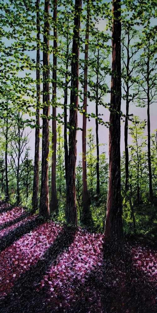 Towards Evening in the Forest by Hazel Thomson