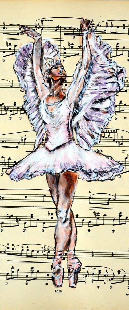 Ballerina XXXI- Music Page by Misty Lady - M. Nierobisz